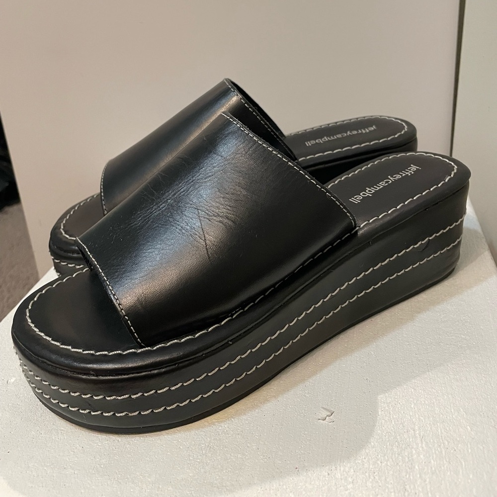 Jeffrey Campbell Platform Sandals Women’s Size 8 - Picture 2 of 5